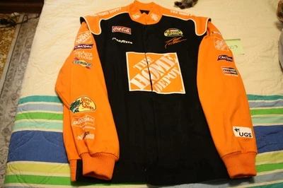 Chase Authentics Tony Stewart Home Depot Nascar Jacket Mens Size LG - Image 1 of 4