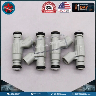 Juego de 4 inyectores de combustible para Chrysler PT Cruiser 2001-2003 2,4 L L4 gasolina 0280155976 Foto 1 de 4