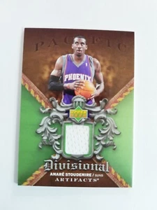 AMAR'E STOUDEMIR 2007-08 UD ARTIFACTS DIVISIONAL JERSEY GAME USED SUNS KNICKS - Bild 1 von 2