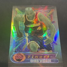 1994-95 FINEST REFRACTOR CHRIS WEBBER WARRIORS