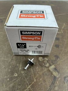 Box mit 100, Simpson Strong-Tie pulvergetriebener Antriebsstift, PDPAWL-125, 1-1/4" S5 - Bild 1 von 3