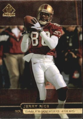 1998 SP Authentic #113 Jerry Rice - NM-MT - Image 1 of 2