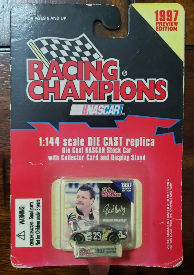Racing Champions масштаб 1:144 литая копия 1997 — Роберт Прессли  - Изображение 1 из 1