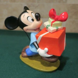 Mickey Mouse NIB 1995 Pluto's Christmas Tree 'Presents for My Pals' w/ Box & COA - Picture 1 of 12