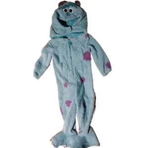 Disney Monsters Inc Sully Spirit Halloween Costume Blue Purple Toddler Size 2T - Picture 1 of 15