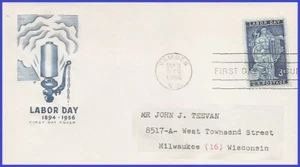 USA5 #1082 ADDR HOUSE OF FARNAM FDC   Labor Day - Picture 1 of 1