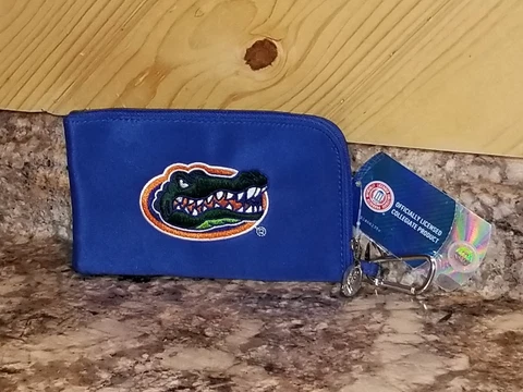 FLORIDA GATORS Football Touch Phone Case~ID~Money Zip OFFICIAL COLLEGIATE Wallet Cover