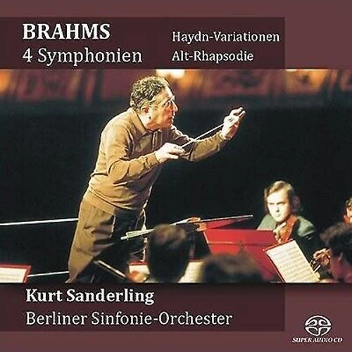 Kurt Sanderling Brahms 4 Symphonien SACD Single Layer T0wer Records Japan Album