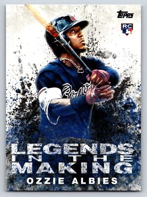 Ozzie Albies Atlanta Braves 2018 Topps #LITM-4 Legends in the Making 27687 - Image 1 of 2