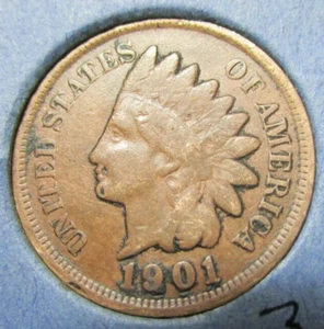 Indian Head Cent 160-81A39 1901 - Bild 1 von 2