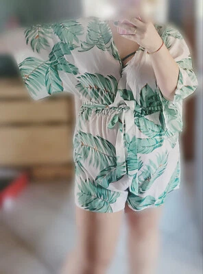 Damen Overall 2XL shein nur anprobiert kurz Plus size sexy Große Größen  - Bild 1 von 4