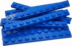 LEGO Nr.- 447723 Patte 1x10 blau / 10 Stück - Bild 1 von 1