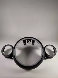 2007 - 2010 Mini Cooper Center Speedometer Gauge Vent Dash Trim Bezel Hazard OEM - Picture 1 of 8