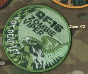 PARCHE DE OBJETIVO AÉREO A ESCALA COMPLETA vêlkrö: víbora zombie remolino qf-16 - Todavía no está muerto b - Imagen 1 de 15