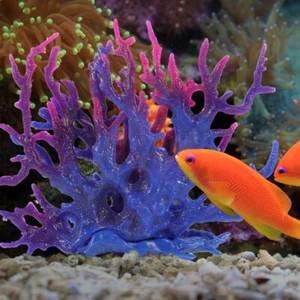 Ramas de coral simuladas accesorios creativos para pecera de acuario - Imagen 1 de 12