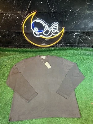 Per Lui Per Lei By Kukki Storm Gray Silk Long Sleeve Shirt Mens XL MS270705 - Image 1 of 4