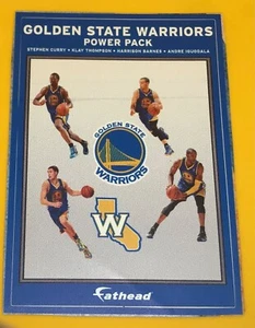 Golden State Warriors power Pack NBA Small Ad Panel Poster 6”x 4" Graphics wall - Picture 1 of 4