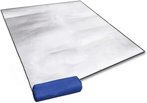 Camping Mat Foam Foil Blanket for Camping Foam Pad Insulating Foil Mat Sleeping - Picture 1 of 11