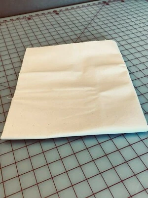 NUEVA Tela de Lona de Pato 'Natural' 100% Algodón 33"L x 59"W Foto 1 de 2