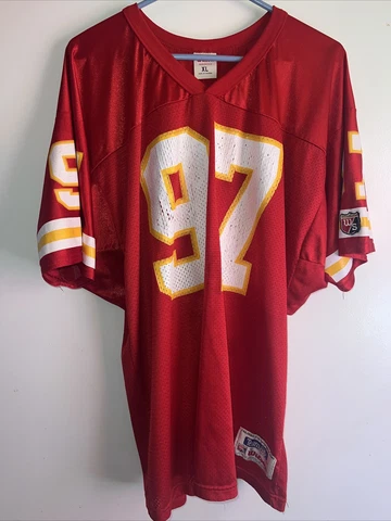 Vintage Dan Saleaumua KC Chiefs Jersey Cover
