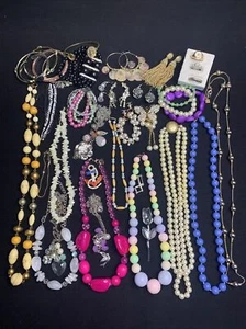 Lotto gioielli boho donna vintage collana bracciale più bohemien COME DA FOTO JB983 - Foto 1 di 13