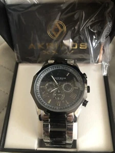 akribos xxiv watch- Ak1094ssbu - Picture 1 of 3