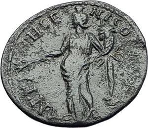 SEPTIMIUS SEVERUS 193AD Antioch Pisidia GENIUS Genuine Ancient Roman Coin i58105 - Picture 1 of 3