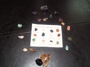 30 pc Semi Precious Stones Collection   - Picture 1 of 6