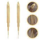  Gold Clip on Earrings for Women Non Piercing Tassel to Hang