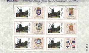 Netherlands Antilles painting Vincent v Gogh 12 m/s mnh/postfris u - Picture 1 of 1