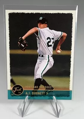 Just Minors 1999 - #63 A.J. Burnett (RC) Foto 1 de 2