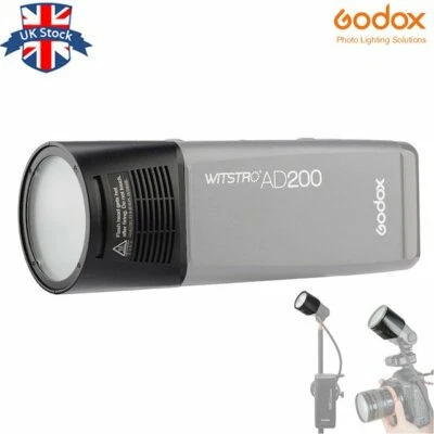 Stock Regno Unito! Godox H200R Anello Flash Testa Separazione Prolunga Testa per Flash AD200