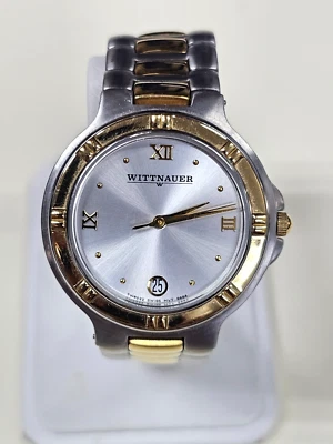Designer Wittnauer Stainless Steel Two Tones Unisex Quartz Watch 33mm Diameter - Image 1 of 4