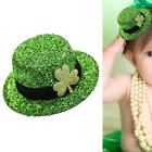 ST. Patrick's Day Hat Hair Clip Mini for Women and Girls Hat Shape Hair Clip