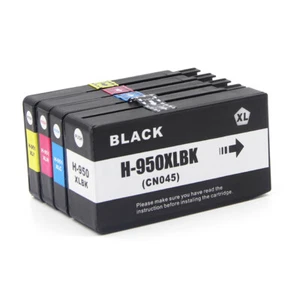 2 ZESTAW do HP 950XL 951XL kompatybilny wkład atramentowy z chipem 4 szt. / zestaw - Zdjęcie 1 z 5