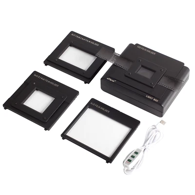 Digital Film Scanner Light Box for Photo Slide 120 135 4X5 Film Negatives viewer