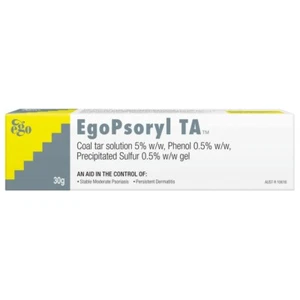 Ego EgoPsoryl TA Gel 30g Controls Moderate Psoriasis & Persistent Dermatitis - Picture 1 of 2