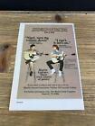 1985 VINTAGE 5X8 PRINT Ad MARTIN J-40M GUITAR NIGEL TUFNEL OF THIS IS SPINAL TAP