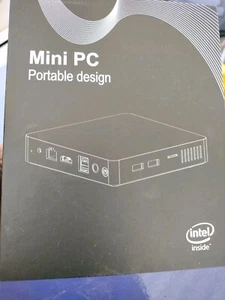 LSXVERN Mini PC Windows 10 Intel Celeron N3350 Model B20A New in Opened Box - Picture 1 of 4