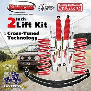 40mm Lift Kit Rancho Shocks Coil Leaf for Ford Ranger PX PXII 3.2DT IFS 11-18 - Picture 1 of 5