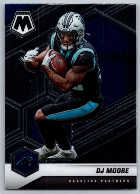 2021 Panini Mosaic DJ Moore Carolina Panthers #33 - Image 1 of 2
