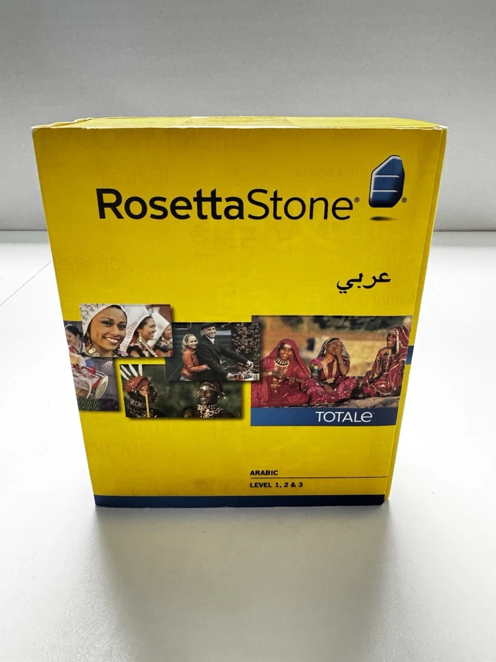 Rosetta Stone TOTALe: Arabic Level 1-3 Set for PC, Mac 2010 New Sealed - Image 1 of 4