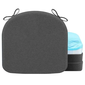 Chair Cushions for Dining Chair Seat Set of 4, Memory Foam Chair Pads Help Yo... - Picture 1 of 7