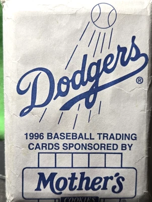 1996 Mother's Cookies Los Angeles Dodgers Complete Set 28 Cards (NM) Free Rtns - Image 1 of 4