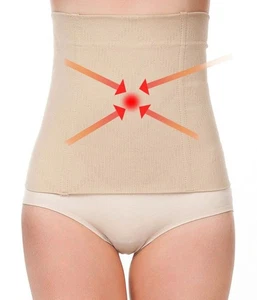 Seamless Waist Cincher Tummy Control Tuck Belt Body Shaper Girdle Belly Slimming - Picture 1 of 9