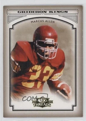2006 Donruss Threads College Gridiron Kings Marcus Allen #CGK-1 HOF - Image 1 of 2