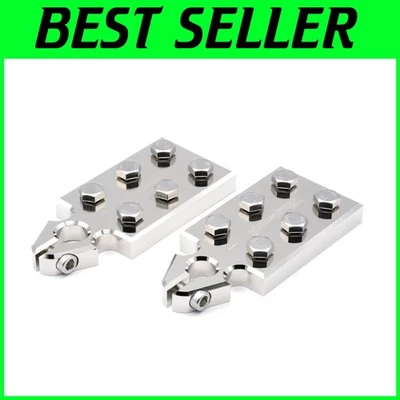 6 Spot SAE Battery Terminal Distribution Block - Heavy Duty Aluminum Design - Image 1 of 4