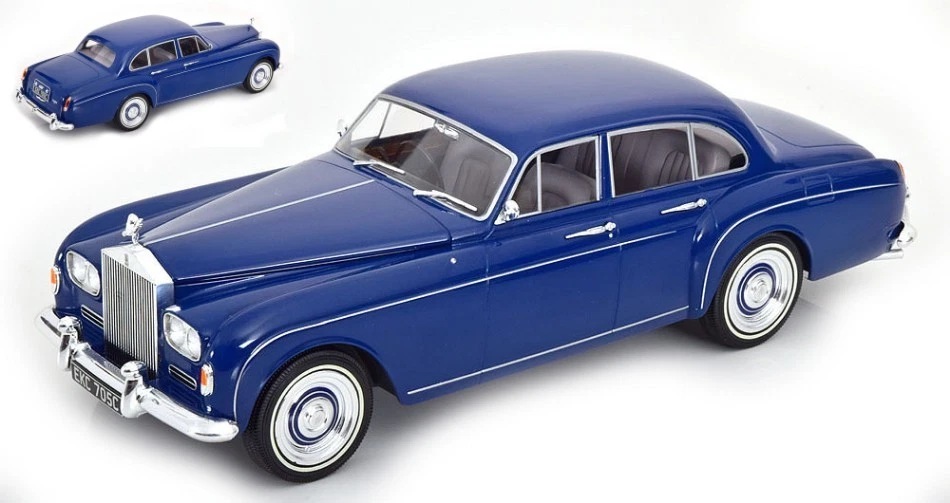 ROLLS ROYCE SILVER CLOUD III FLYING TRACK H.J.MULLINER 1965 BLUE 1:18 - Immagine 1 di 1