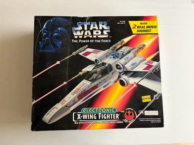 Kenner Star Wars Power of the Force Electronic X Wing Fighter #69780 SELLADO NUEVO EN CAJA Foto 1 de 3