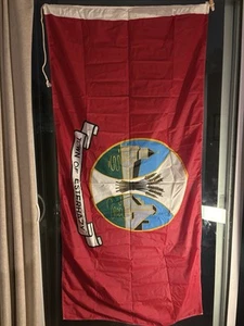 Vintage City Of Esterhazy Saskatchewan Dominion Regalia City Flag Nylon 3x6 - Picture 1 of 5